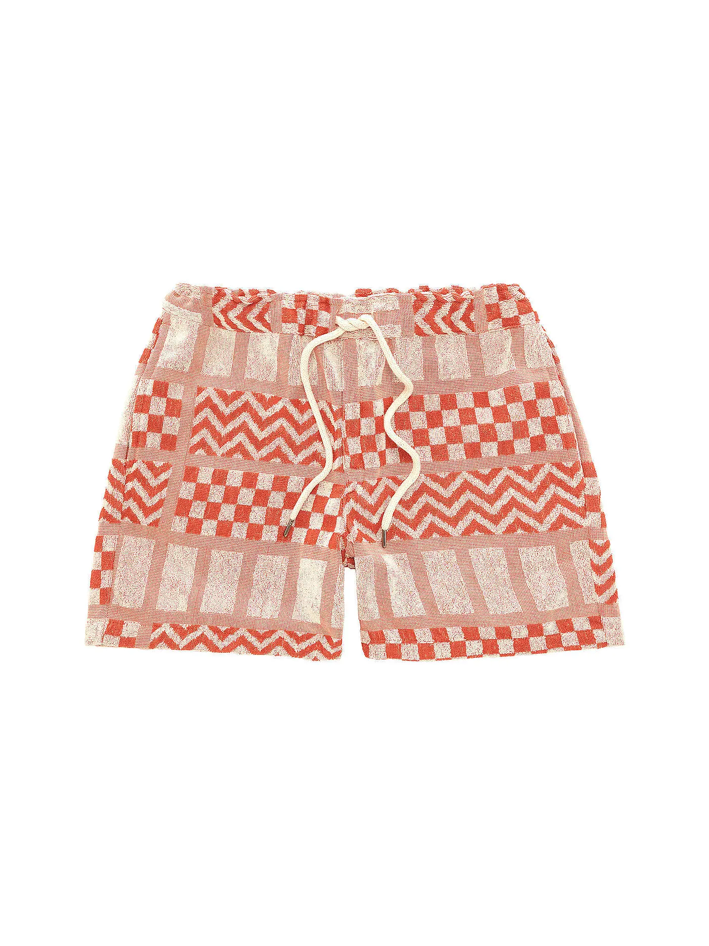 OAS | Frottee Shorts | rot